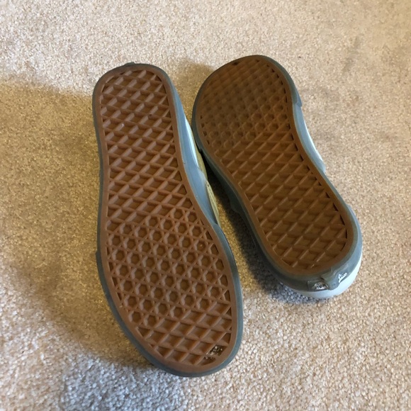 Vans Slip on Sneakers Green Size 5 - Picture 4 of 5